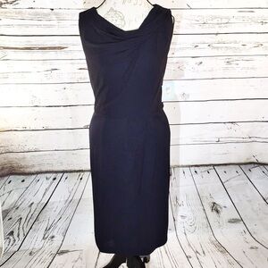 𝅺SUZI Chin for Maggy Boutique Navy Sheath Dress 12